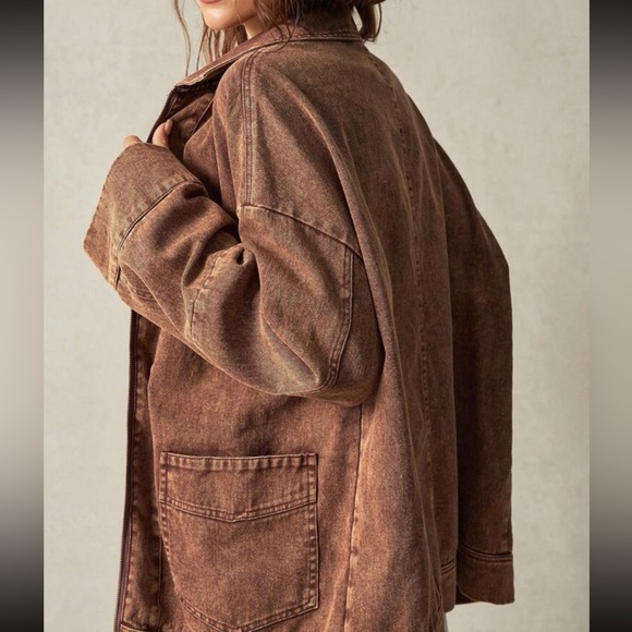 Jackets & Blazers - Women’s boho stand collar jacket